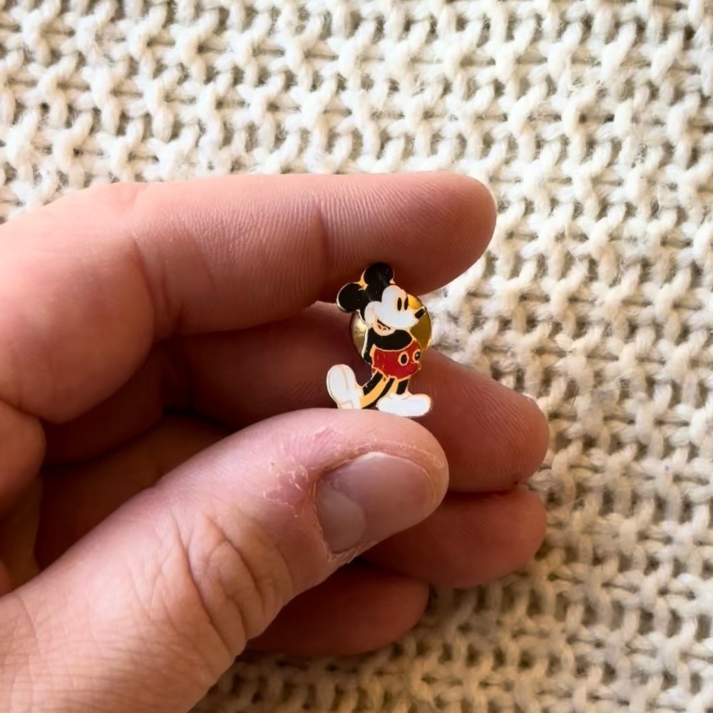 Mickey Mouse Enamel Pin Disney Collectible Lapel Pin Cartoon Character